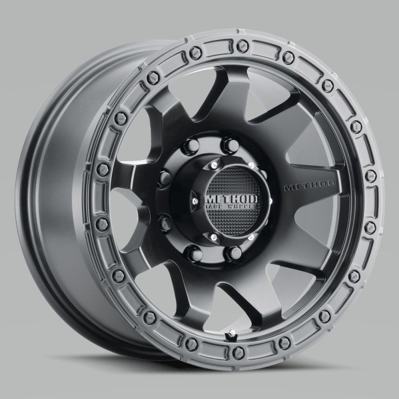 Method MR317 20x9 Inch Matte Black Wheel with +18mm Offset and 8x180 Bolt Pattern