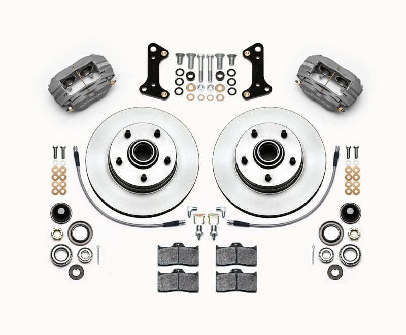 Wilwood Forged Dynalite-M Front Disc Brake Kit 11-inch for 1964-1974 GM A-Body, X-Body, and F-Body Vehicles