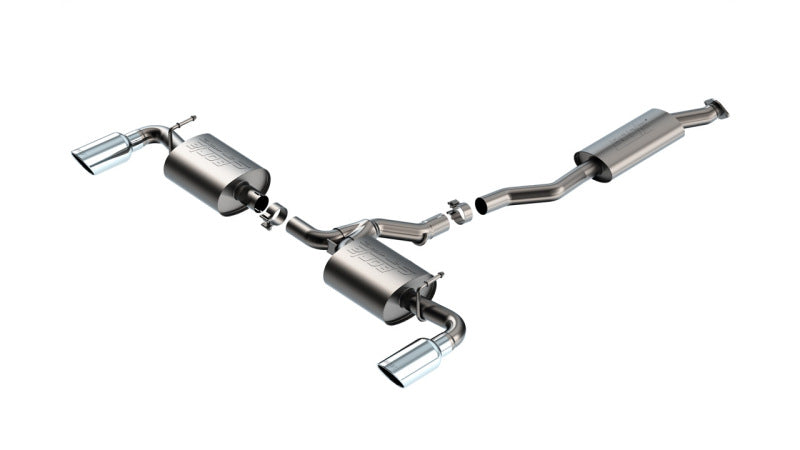 Borla 19-24 Toyota RAV4 S-Type Cat-Back Exhaust System with 2.25-inch Diameter for Non-Hybrid Models