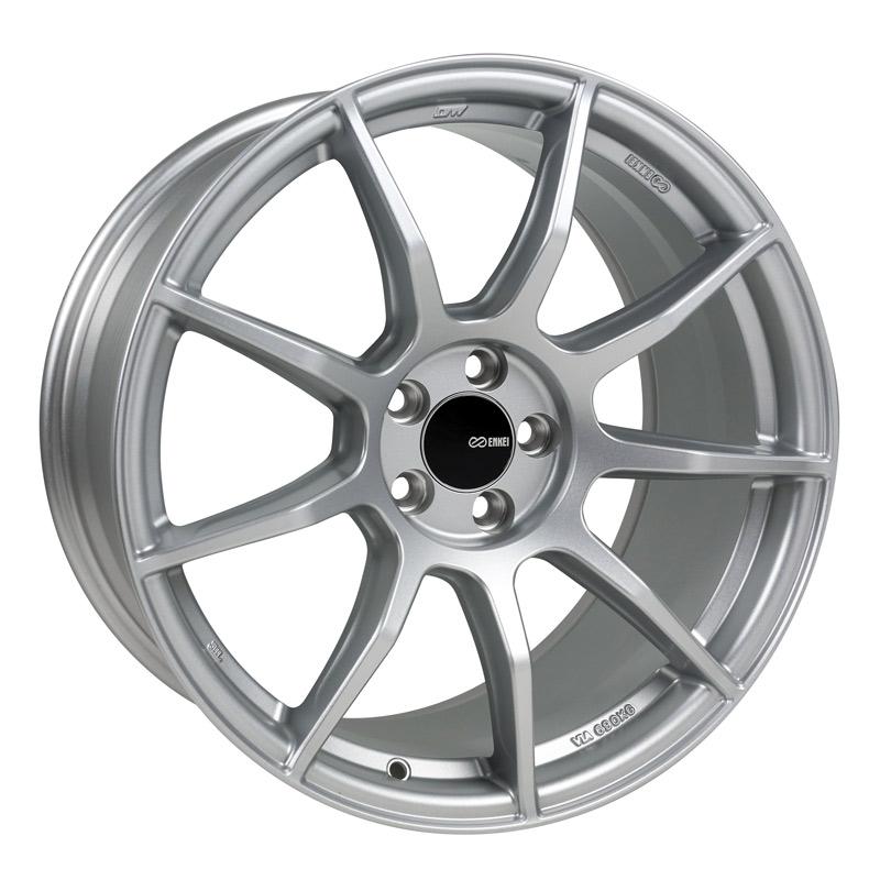 Enkei TS9 18x8.5 Black Alloy Wheel with 5x114.3 Bolt Pattern and +35 Offset