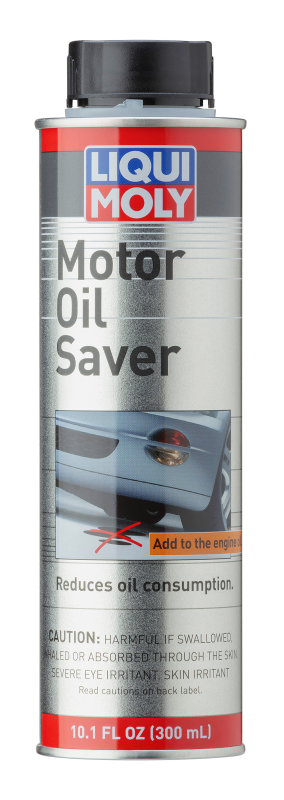 LIQUI MOLY 300mL Motor Oil Saver for Gas and Diesel Engines – Seal Regenerator and Oil Consumption Reducer