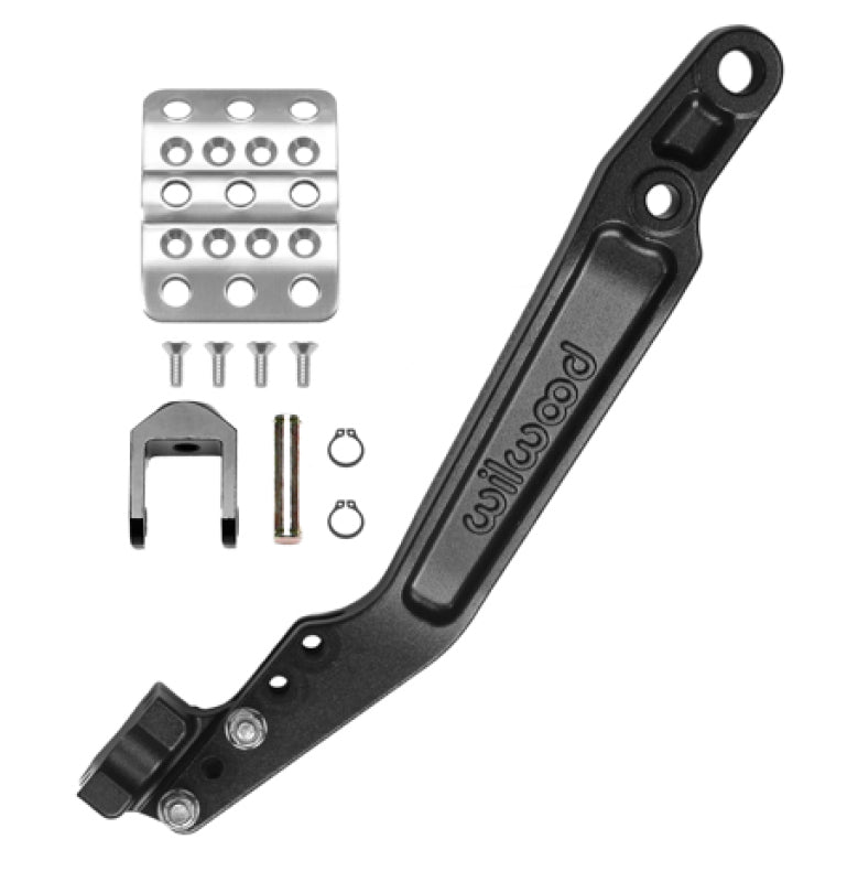 Wilwood Clutch Pedal Replacement with 2-inch Offset and Adjustable Ratio 5.50-6.25:1