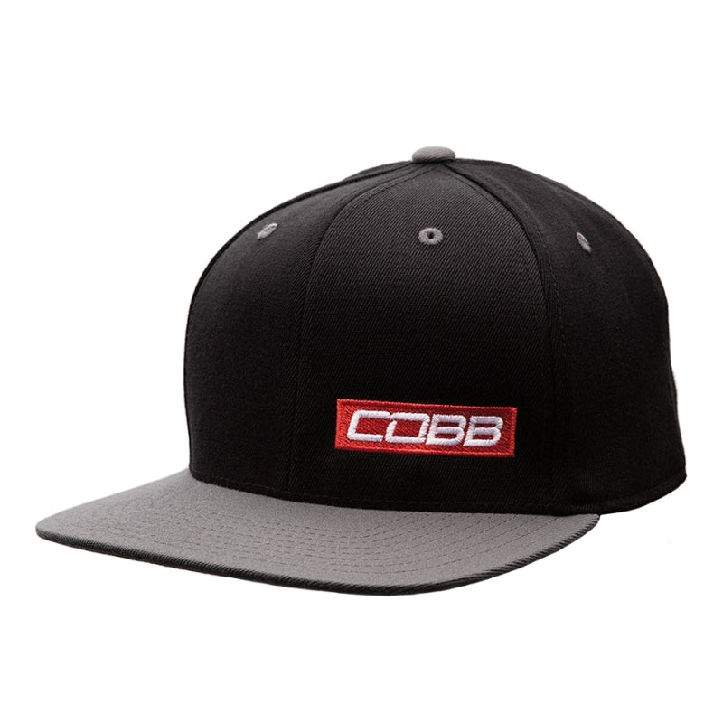 Cobb Black and Gray Snapback Cap by COBB - Adjustable Automotive Style Hat