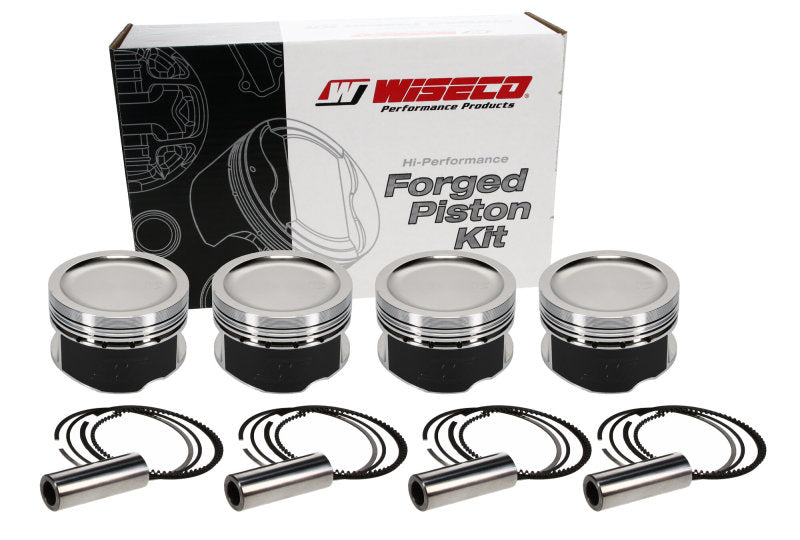 Wiseco Nissan SR20DE Forged Racing Piston Set – 86.50 mm Bore, 32.00 mm Compression Height, Part Number K556M865AP