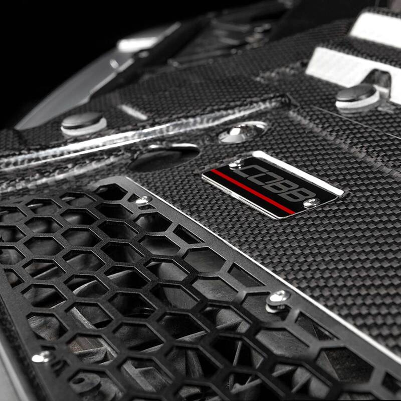 Cobb 17-20 Ford F-150 EcoBoost Raptor Redline Carbon Fiber Radiator Shroud