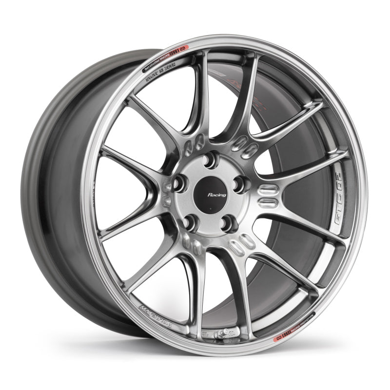 Enkei GTC02 19x9 Hyper Silver Wheel with 5x120 Bolt Pattern and +30mm Offset