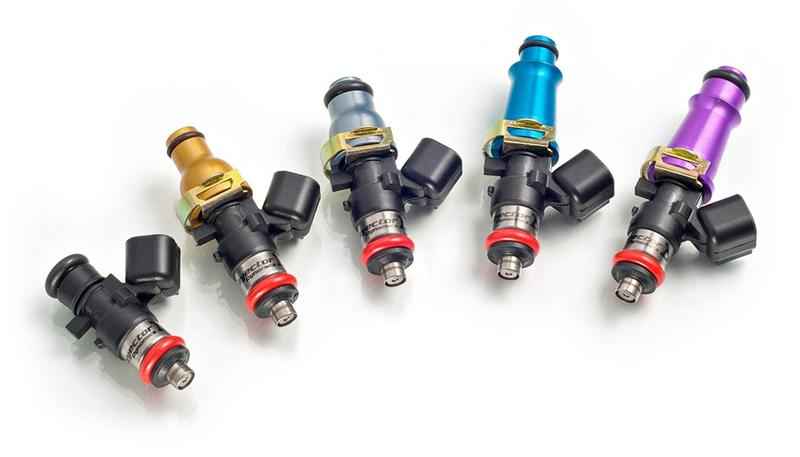 Injector Dynamics 1340cc Injectors - 60mm Length - 11mm Blue Top - 14mm Lower O-Ring (Set of 4)