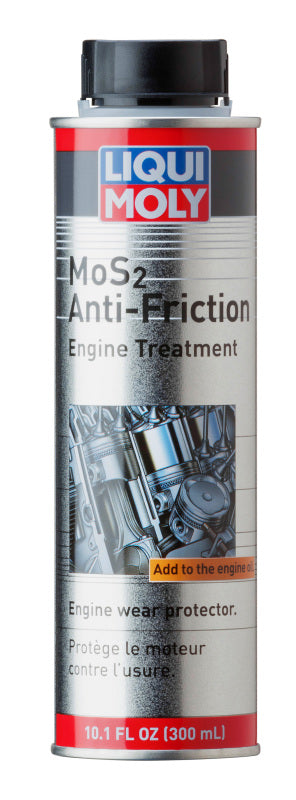 LIQUI MOLY MoS2 Anti-Friction Engine Treatment 300mL – Engine Wear Protection & Fuel Efficiency