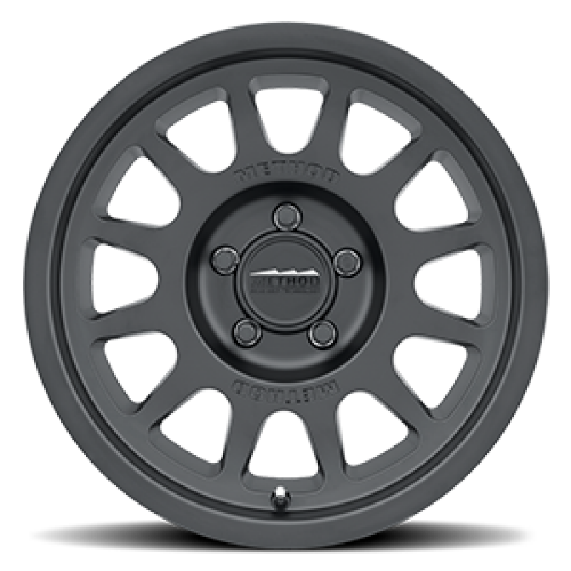 Method MR703 Bead Grip 16-Inch Matte Black Off-Road Wheel with 5x130 Bolt Pattern and +68mm Offset