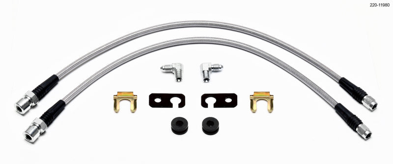 Wilwood Flexline Kit for Honda Civic 2006 and Up Front - Part #220-11980