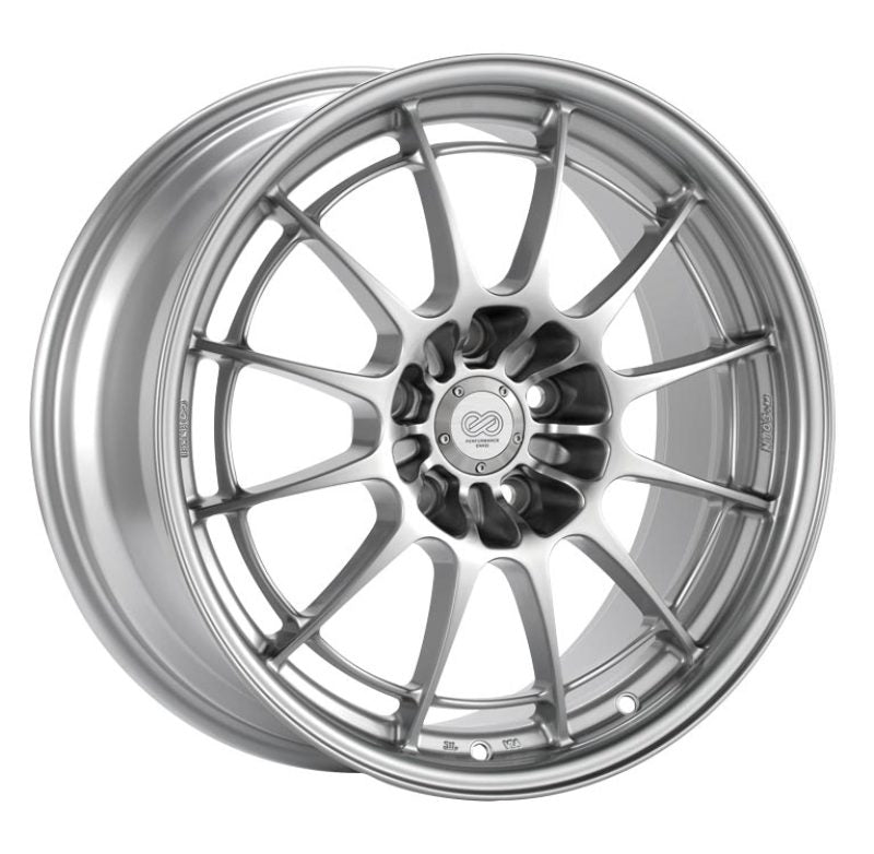 Enkei NT03+M 18x9.5 Silver Alloy Wheel with 5x100 Bolt Pattern and +40mm Offset