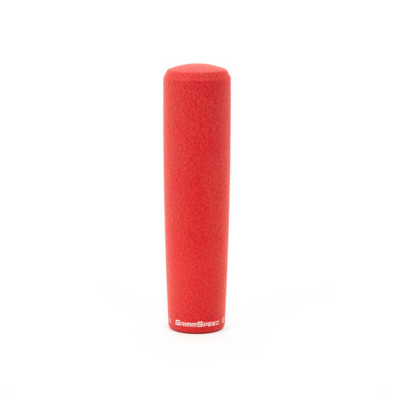GrimmSpeed Tallboy Aluminum Red Shift Knob for M12x1.25 Threaded Shifters