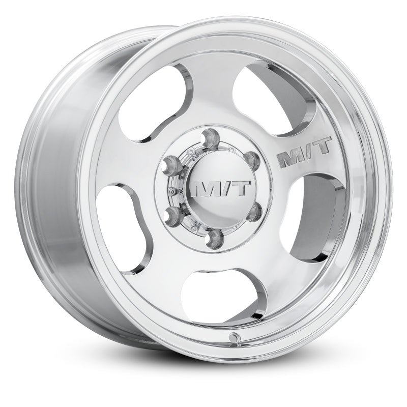 Mickey Thompson Canyon Polished 17x9 Inch Wheel for Trucks and SUVs - 8x6.5 Bolt Pattern, 0 Offset, 125.2mm Hub Bore