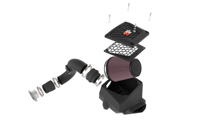 K&N 2024 Toyota Tacoma 63 Series Cold Air Intake System – Increased Horsepower and Torque