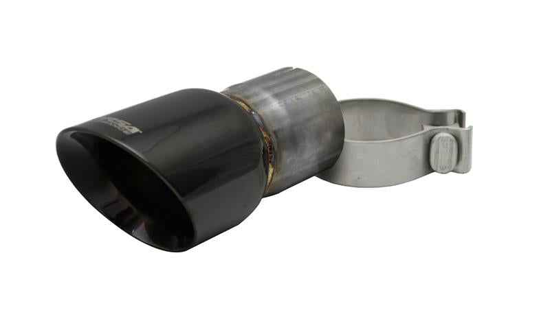 Corsa 1999-2006 Universal Stainless Steel Twin 4.0in Black PVD Pro-Series Tip