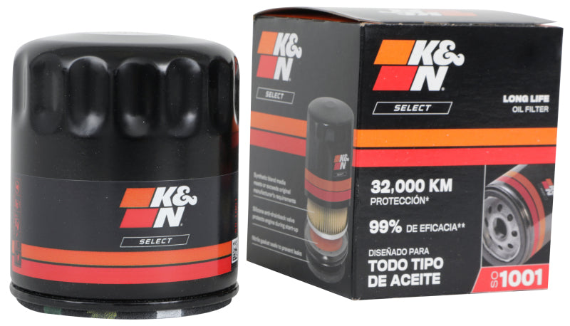 K&N Engineering Part SO-1001 Select Oil Filter for Enhanced Engine Performance