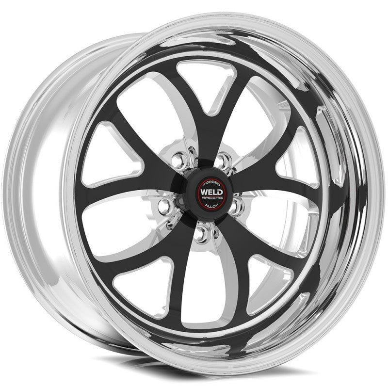 Weld S76 20x9.0 Inch Black Forged Wheel with 5x127 Bolt Pattern and 5.75 Inch Backspacing