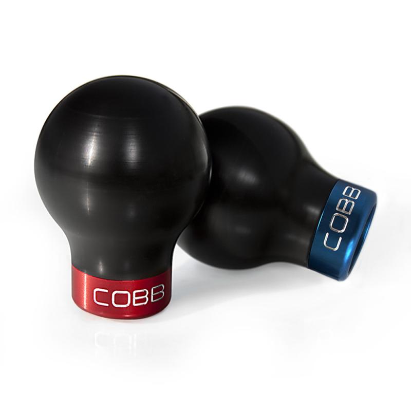 Cobb 252350-W-BK White with Black Base Shift Knob for Mitsubishi Lancer 2005-2012