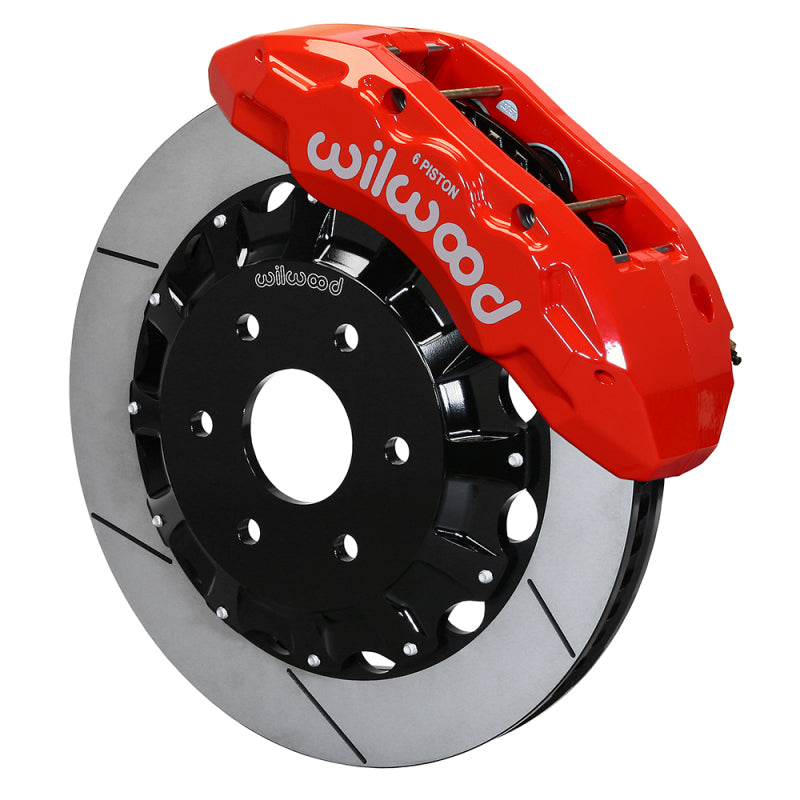 Wilwood TX6R Red Front Big Brake Kit for 2021-2025 RAM 1500 TRX and RHO Models – Part 140-17389-R