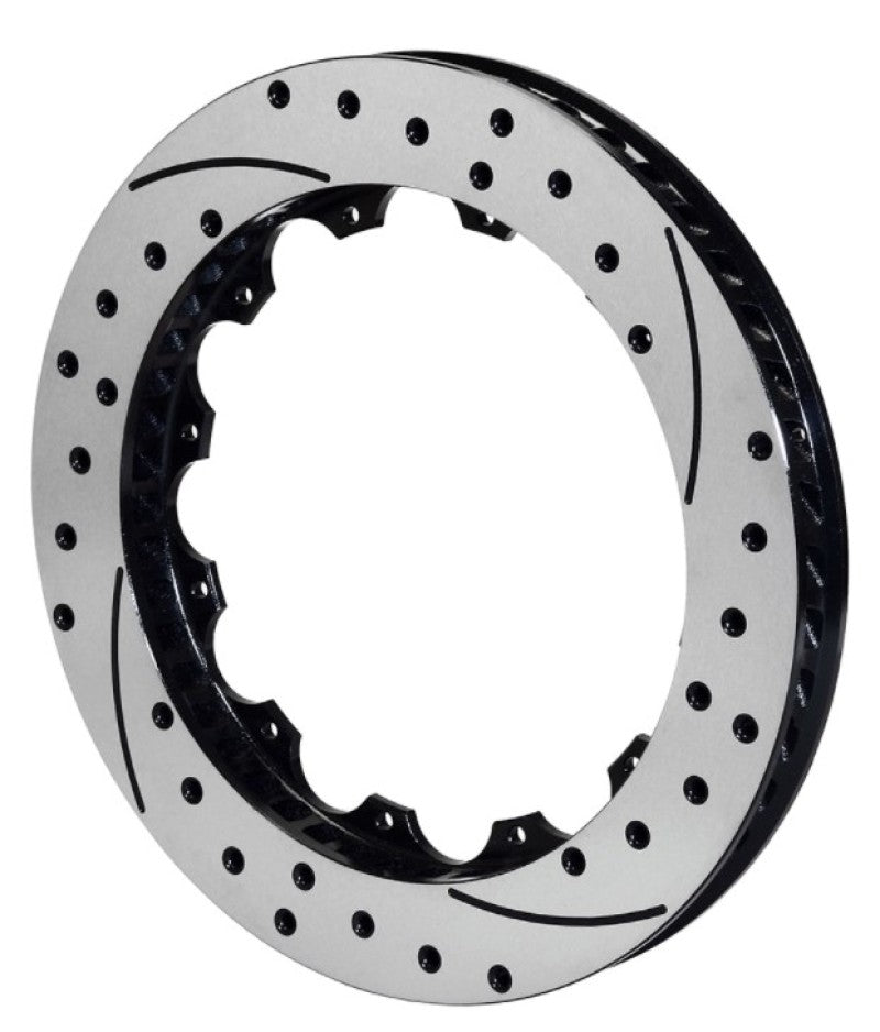 Wilwood SRP48 Drilled Performance Rotor Part Number 160-7799-BK for Enhanced Braking Response