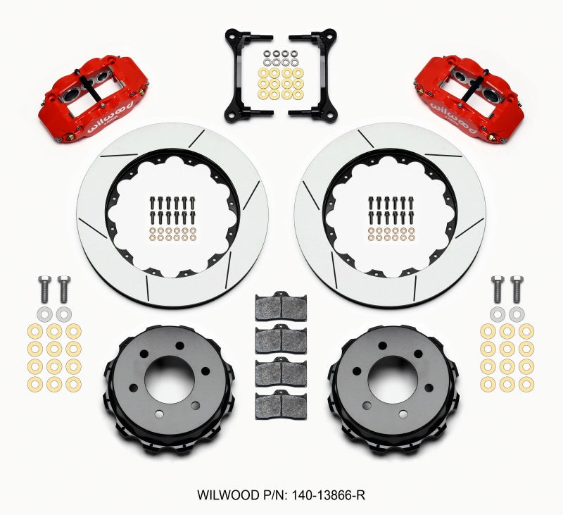 Wilwood Narrow Superlite 4R Rear Truck Brake Kit for 2012-2013 Ford F-150 with 14.25-Inch Rotors
