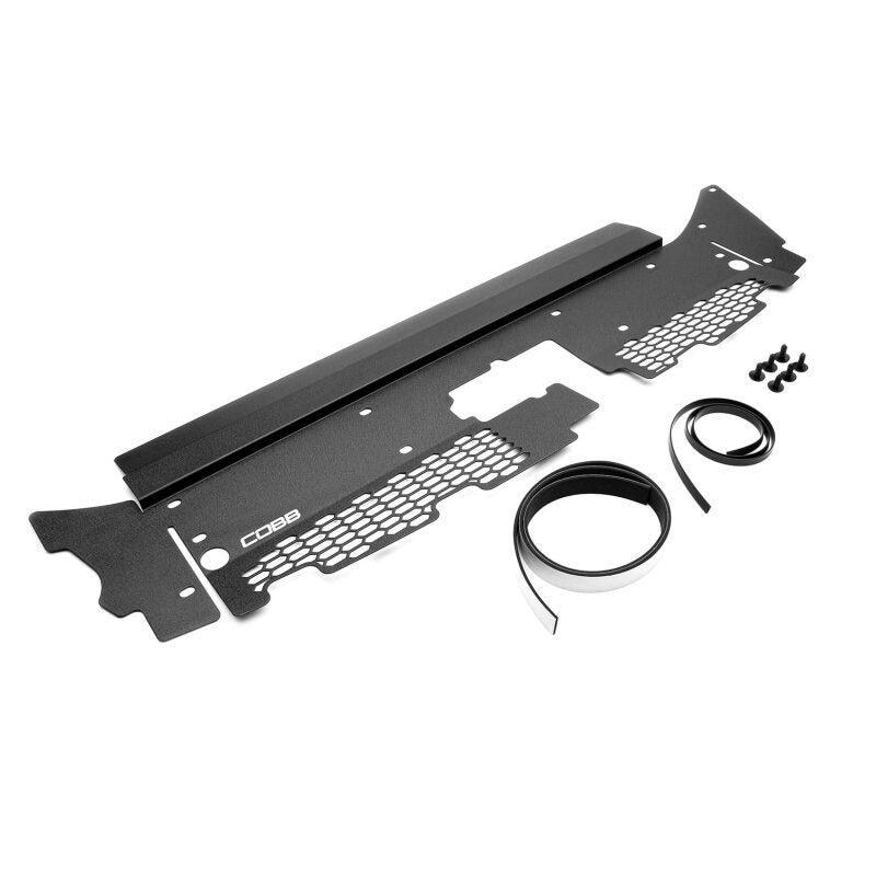 COBB 21-23 Ford F-150 EcoBoost Radiator Shroud - Wrinkle Black