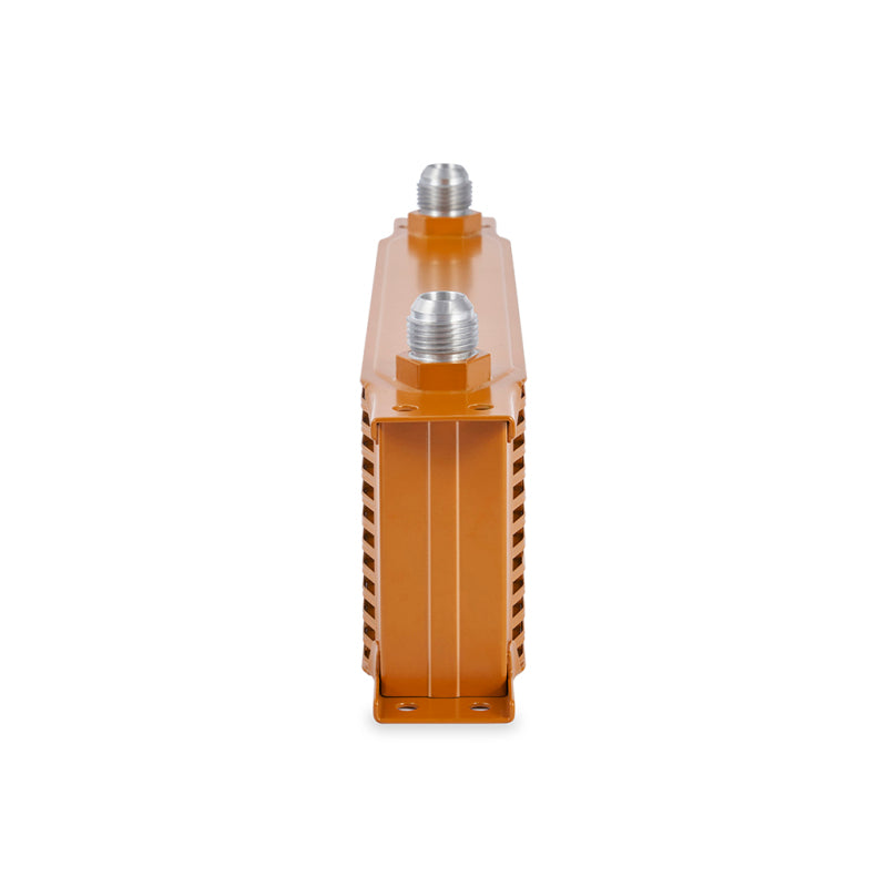 Mishimoto Universal 13-Row Oil Cooler Gold - High-Performance Engine Oil Temperature Regulation