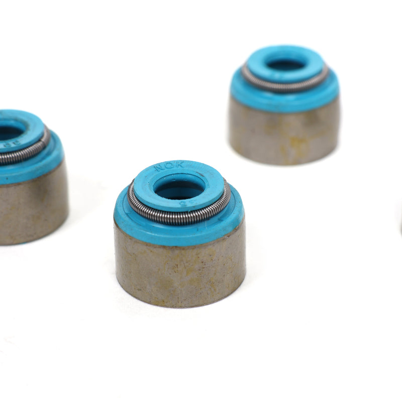 BLOX Racing Honda 5.5mm Valve Stem Seals Blue FKM - Set of 16 for Both Intake & Exhaust