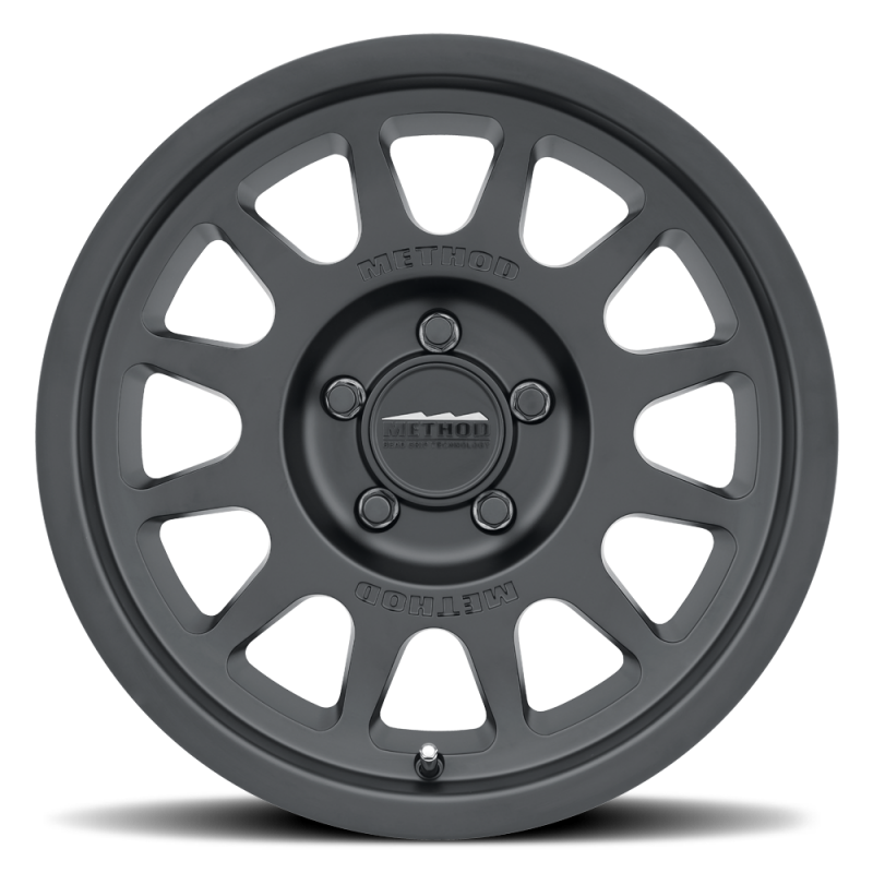 Method MR703 17x8.5 Black Bead Grip Wheel with 5x5 Bolt Pattern and +25mm Offset