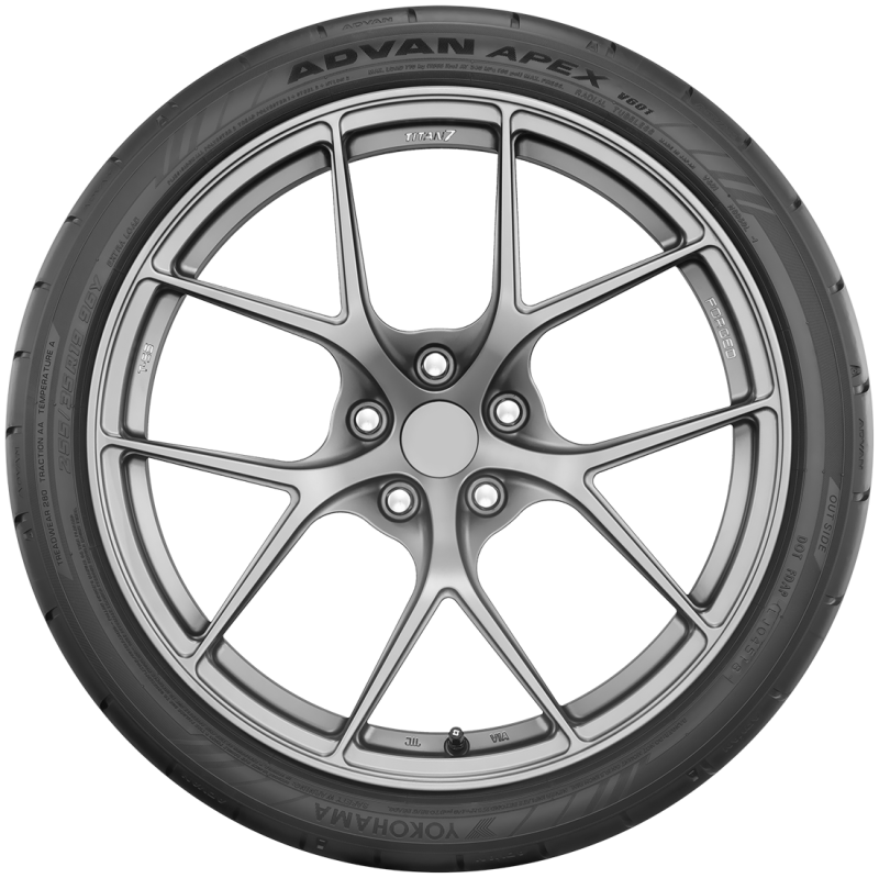 Yokohama Advan Apex V601 255/35R18 Performance Tire for Enhanced Handling and Stability
