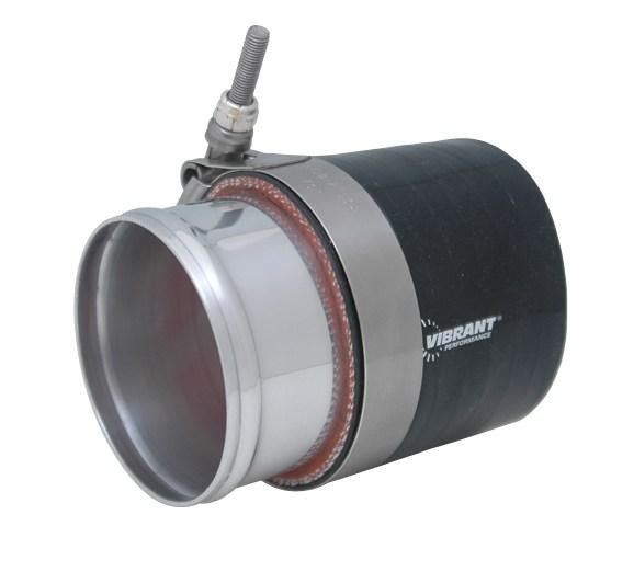 Vibrant Aluminum Joiner Coupling for Automotive Applications - 2.5-inch Tube OD, 3-inch Length