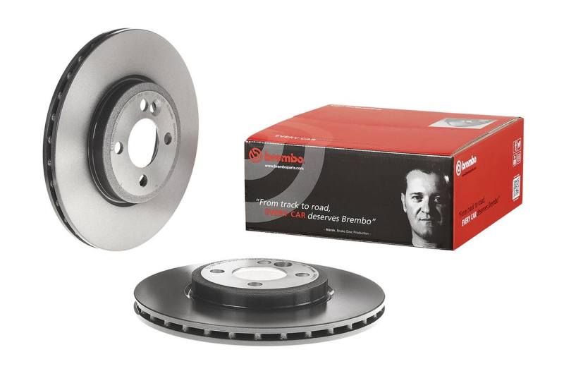 Brembo OE UV Coated Front Rotor for Jeep Wrangler 2018-2019 and Mercedes-Benz E63 AMG S/SL63 AMG