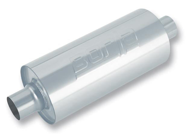 Borla XR-1 Multi-Core Racing Muffler with 3.5-inch Inlet and Outlet – Stainless Steel Performance Exhaust