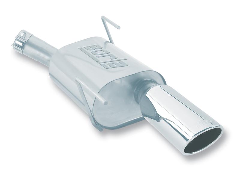 Borla 97-04 Chevrolet Corvette 5.7L V8 Straight Pipe Exhaust System with Dual Tips