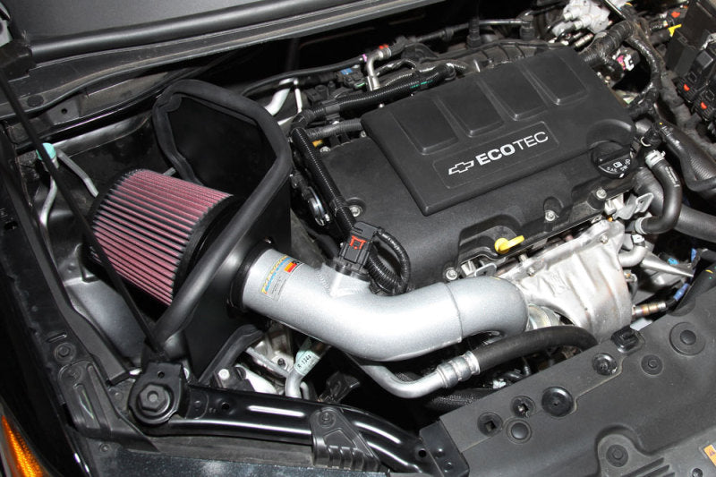 K&N Engineering 69-4524TS Silver Typhoon Performance Cold Air Intake for Chevrolet Sonic 1.4L