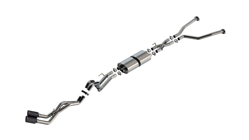 Borla ATAK Cat-Back Exhaust System for 2022-2026 Toyota Tundra 3.4L V6 including Hybrid models