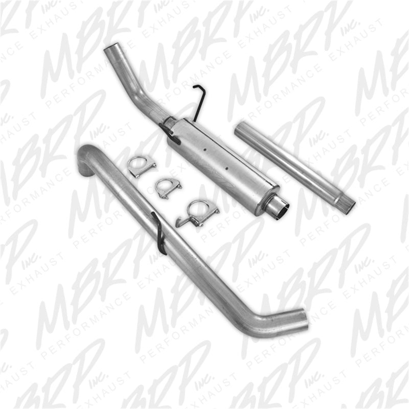 MBRP Armor Lite Series Cat Back Exhaust System for Dodge Ram 1500 5.7L Hemi (2004-2005) - Single Side Exit