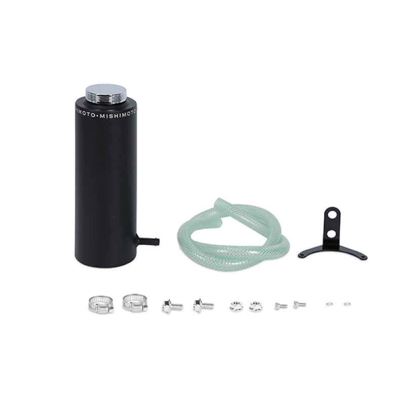 Mishimoto Aluminum Coolant Reservoir Tank - Wrinkle Black for Ford F-250 Super Duty (Part MMRT-CAWBK)