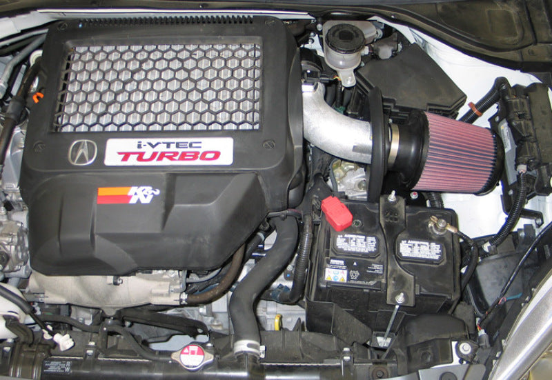 K&N Engineering 69-0017TS Silver Typhoon Short Ram Intake for Acura RDX 2007-2011