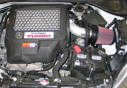 K&N Engineering 69-0017TS Silver Typhoon Short Ram Intake for Acura RDX 2007-2011