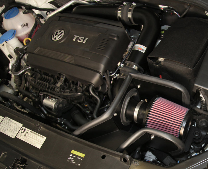K&N Engineering Cold Air Intake System Part 69-9507TTK for 2014-2015 Volkswagen Jetta and Passat - Improved Horsepower and Torque