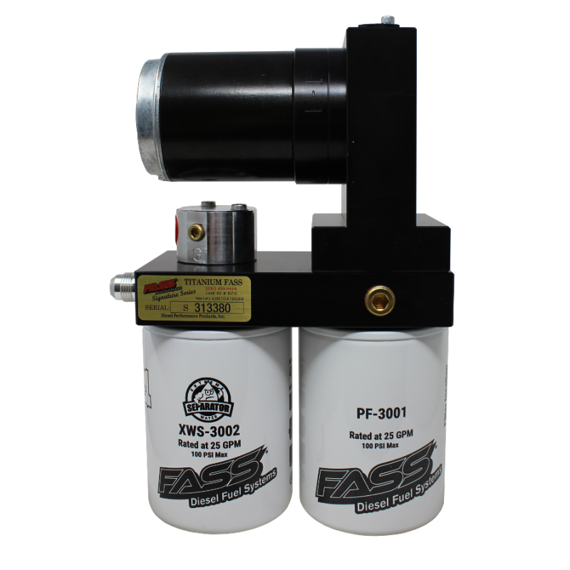 FASS Fuel Systems Class 8 Titanium Signature Series Fuel Air Separation System TS165G