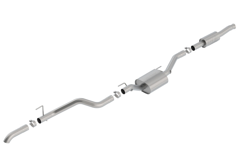 Borla ATAK Cat-Back Exhaust System for 2020-2026 Jeep Gladiator 3.6L V6 with High Clearance Climber Design