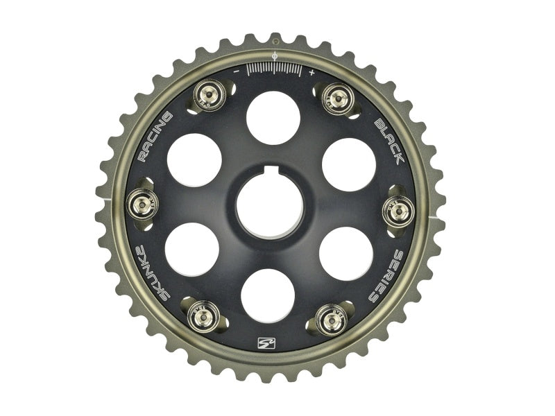 Skunk2 Pro-Series Honda H22/F20B DOHC VTEC Cam Gears – Adjustable, Black, Set of 2