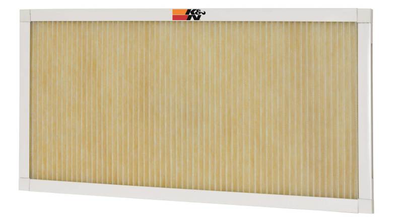 K&N HVAC Filter 12 x 24 x 1 Part HVC-11224 – Washable and Reusable Synthetic Pleated Air Filter for Home HVAC Systems