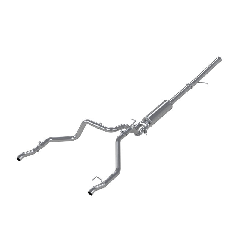MBRP Armor Pro Series Cat Back Exhaust System for Chevrolet Silverado 1500 and GMC Sierra 1500 (2019-2021) – 2.5 Inch T304 Stainless Steel Dual Rear Exit