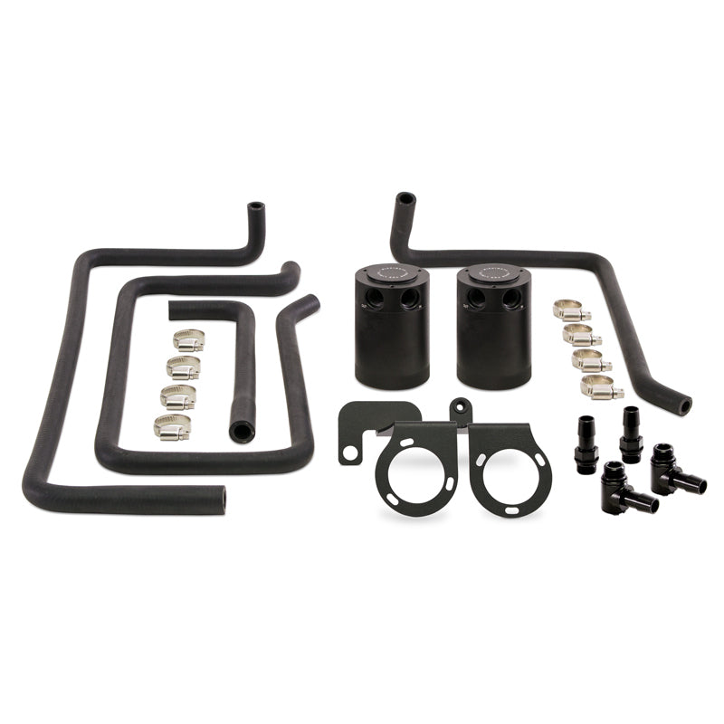 Mishimoto 09+ Nissan 370Z Baffled Oil Catch Can Kit – Black