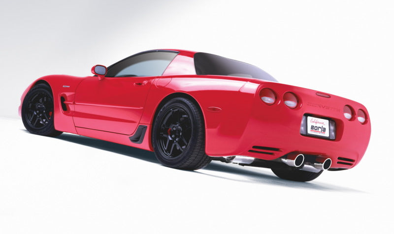Borla 97-04 Chevrolet Corvette 5.7L V8 Straight Pipe Exhaust System with Dual Tips