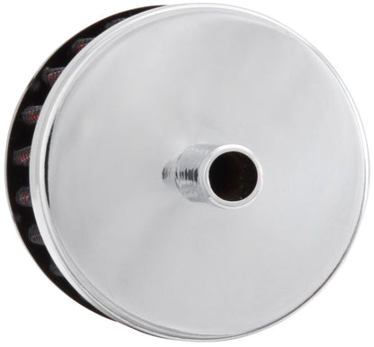 K&N Engineering 62-1000 Steel Base Crankcase Vent Filter with 3/8 Inch Tube