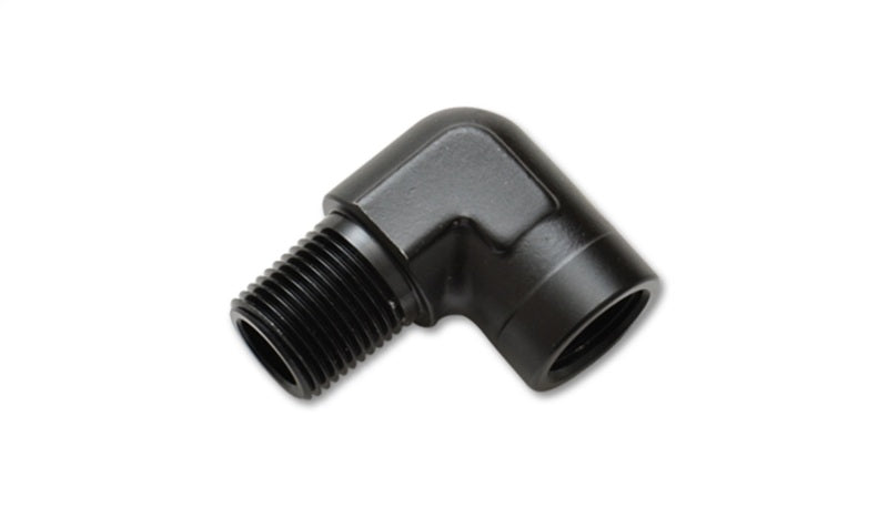 Vibrant 1/8 in NPT Female to Male 90 Degree Pipe Adapter Fitting
